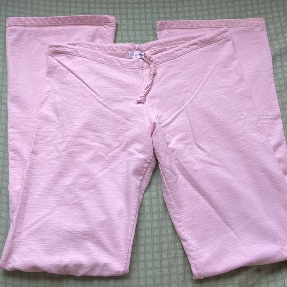 Vintage Y2K Pastel Butterfly Flared Sweatpants - Picture 2 of 5